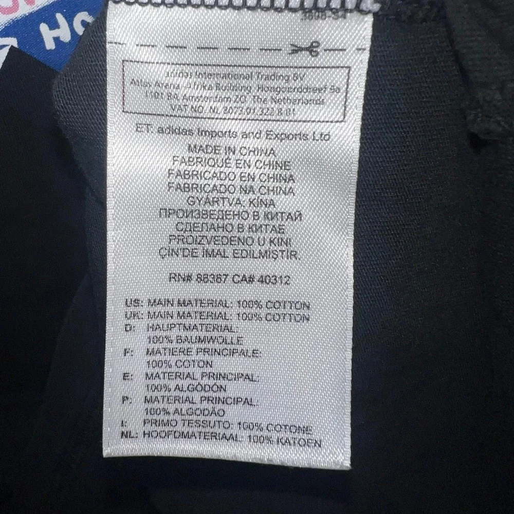 adidas x Trap Lord A$AP Ferg SAMPLE Shirt Mens Sz L Black‎ 2-Sided Skateboard
